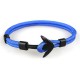 Bracelet  Ancre Marine Bleu